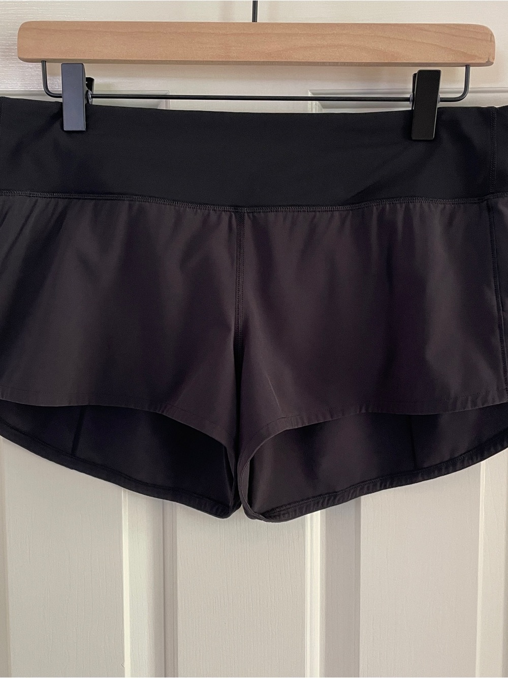 lululemon Speed Up High-Rise Lined Shorts 2.5", Black, Women's (10)